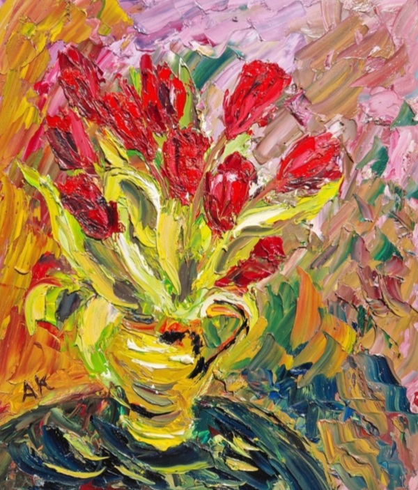 RED TULIPS
