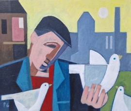 JIM AND HIS BIRDS