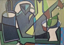 STILL LIFE WITH MANDOLIN