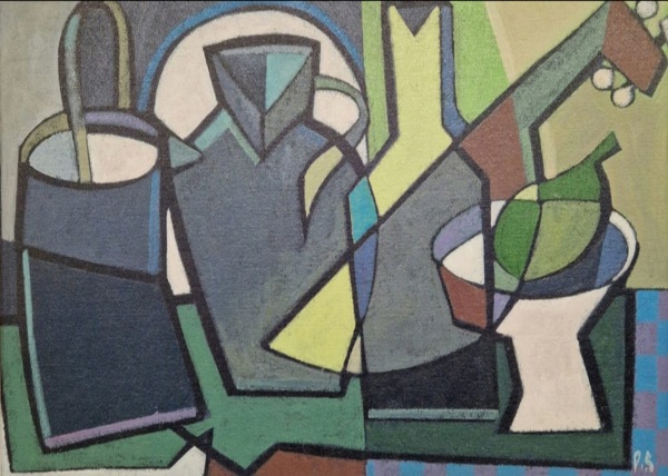 STILL LIFE WITH MANDOLIN