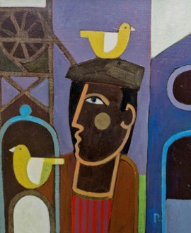 MINER WITH CANARIES