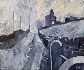 SNOW SCENE, SADDLEWORTH