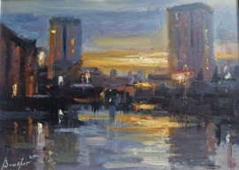 IRWELL AT NIGHT