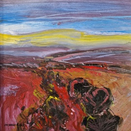DUSK OVER THE MOORS