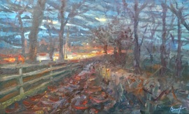 GLIMPSE OF A SUNSET