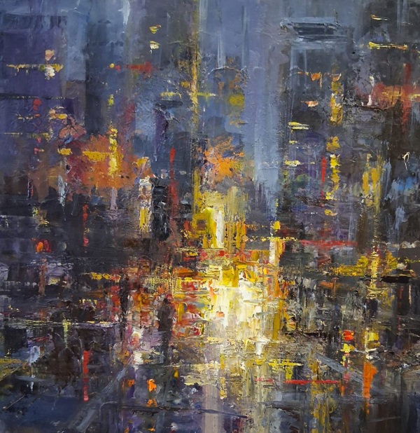 THE CITY AT NIGHT